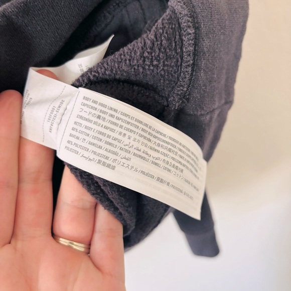 Abercrombie & Fitch Soft Collection Expanded Logo Women’s Small Black Hoodie - Picture 5 of 5